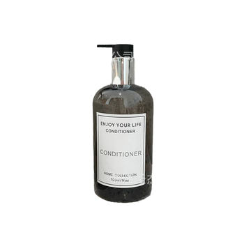 Пластмасова бутилка с дозатор в стил Ins за козметични течности (шампоан, душ гел, балсам, сапун за ръце, перилен препарат) — PET, производство чрез PET blow molding, капак с помпа, дебелина на стената 0.2–1 мм, печат на лого