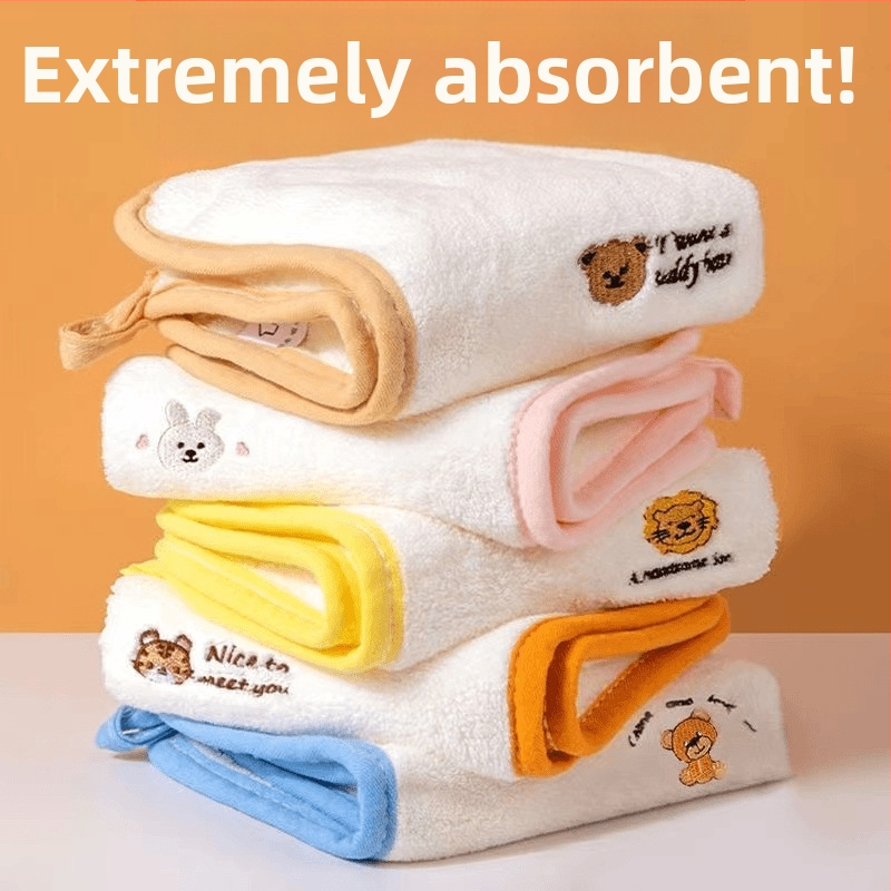 5-пакет детски квадратни кърпички за лице от коралов велур, карикатура Спайдърмен, тегло 25 g, с печат на лого