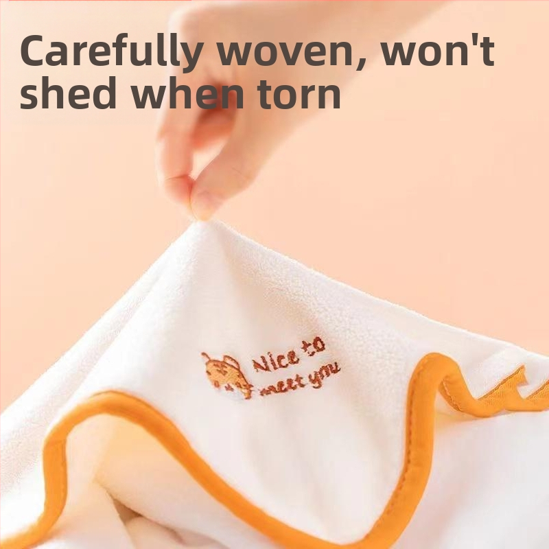 5-пакет детски квадратни кърпички за лице от коралов велур, карикатура Спайдърмен, тегло 25 g, с печат на лого