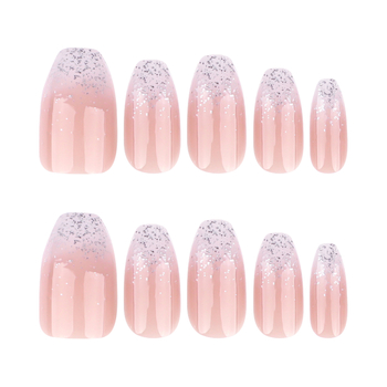Leyi ψεύτικα αυτοκόλλητα νυχιών – γλυκά, γαλλικού, μινιμαλιστικά, φορετά για κυρίες, προέλευση Zhejiang