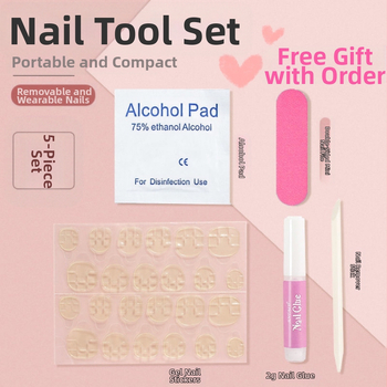 Νύχια κόλλησης με στυλ cat-eye και floral μοτίβο για κυρίες (Μάρκα: Daewoo; Στυλ: Cat eye, Little fresh; Μοτίβο: Λουλούδια; Στόχος κοινού: Κυρίες)