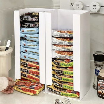 Κουτί αποθήκευσης επιτραπέζιο, 6 L χωρητικότητα, PS πλαστικό, στοιβάζει, χωρίς καπάκι