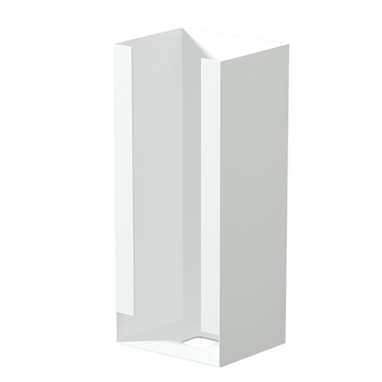 Κουτί αποθήκευσης επιτραπέζιο, 6 L χωρητικότητα, PS πλαστικό, στοιβάζει, χωρίς καπάκι