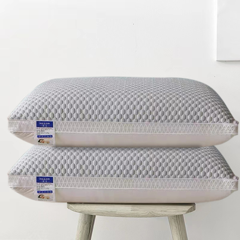 Възглавница за опора на врата, правоъгълна форма, пълнеж 50% полиестерно влакно, плат 50% полиестерово влакно, подходяща за възрастни, единично използване, минималистичен стил