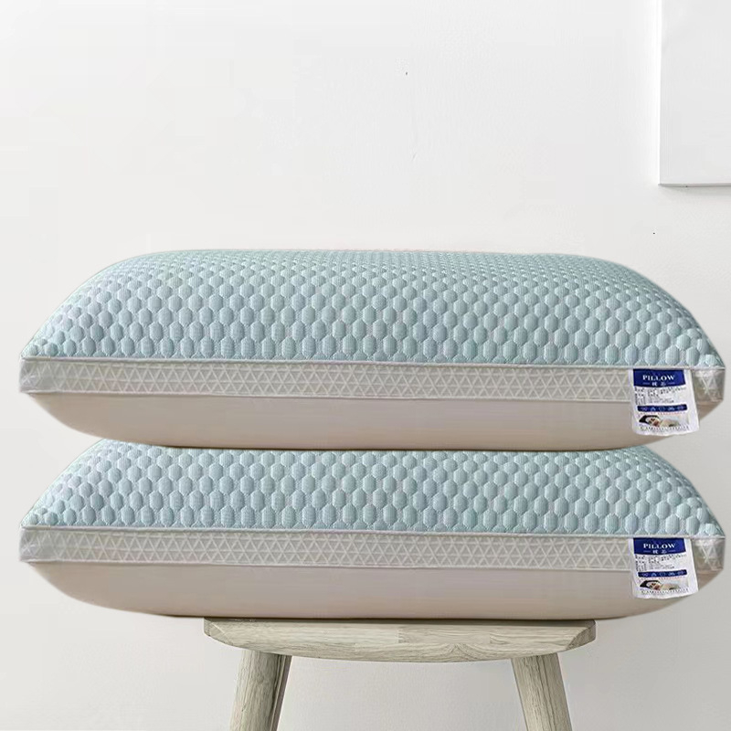 Възглавница за опора на врата, правоъгълна форма, пълнеж 50% полиестерно влакно, плат 50% полиестерово влакно, подходяща за възрастни, единично използване, минималистичен стил