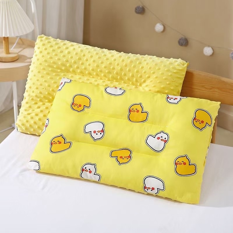 Kūdikio pagalvė iš 100% medvilnės twill audinio, minkšta