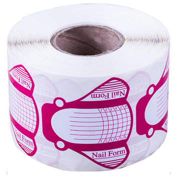 Κρατήρας χαρτιού νυχιών – δάχτυλο σε σχήμα αεροπλάνου, ευρύ για νύχια Gel και ακρυλικά, 500 τεμάχια