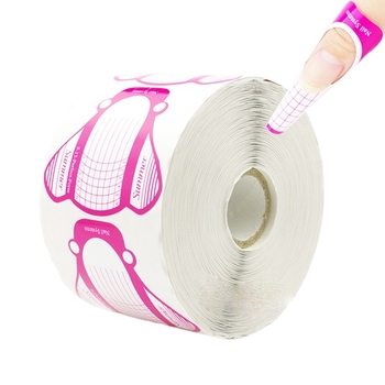 Κρατήρας χαρτιού νυχιών – δάχτυλο σε σχήμα αεροπλάνου, ευρύ για νύχια Gel και ακρυλικά, 500 τεμάχια