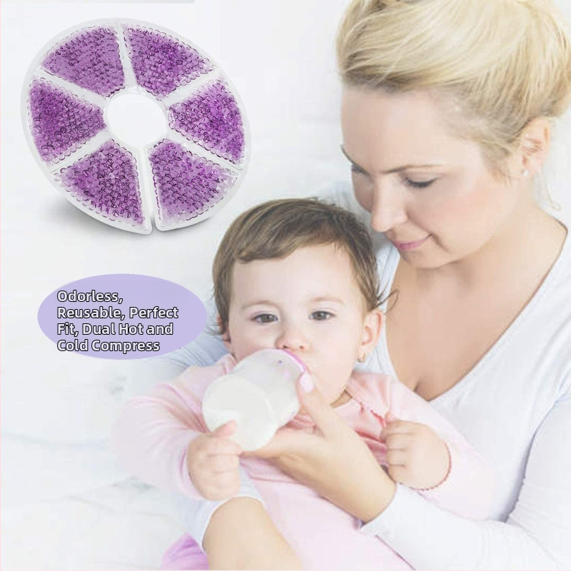 Хладно-горещ компрес за гърди по време на кърмене, подложка за кърмене