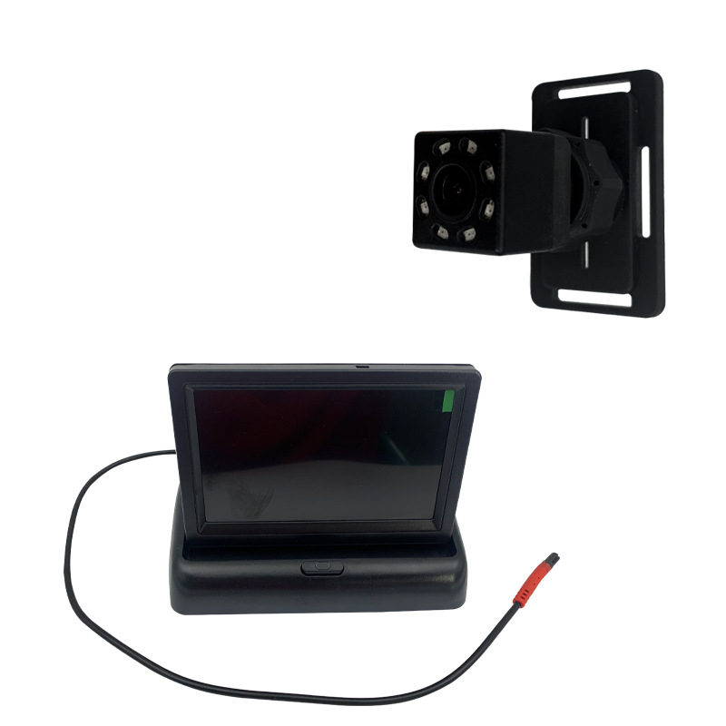 Automašīnas LCD displejs bērnu novērošanai, modelis TJ4305408, infrasarkanais nakts redzamība, izšķirtspēja 480x272