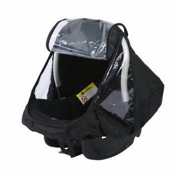 Copertă de ploaie pentru cărucior de bebeluți și scaun de purtare; material poliester; nu este importat.