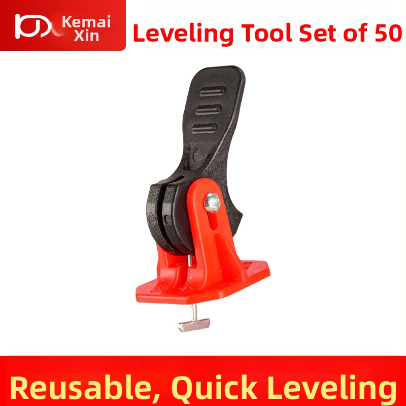 Нивелатор за плочки T-тип въртящ се, с заменяеми игли и позициониращ регулатор за стени и подови плочки