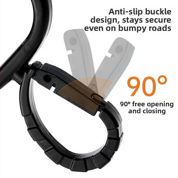 Juxin vežimėlio kablis – universalus priedas su Velcro uždarymu, daugiafunkcinis saugos užraktas