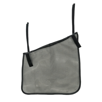 Többfunkciós babakocsi tároló táska akasztóval és oldalsó zsebbel - poliészter