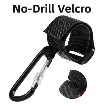 Meritai електрическа закачалка за предно монтиране – универсална, без пробиване, за велосипед и мотоциклет, сплав