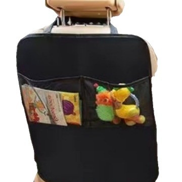 Dinghua Autó Ülés Hátulsó Tároló Táska, 600D Oxford Szövet, Vízálló, Függő Szervező Logó Nyomtatással