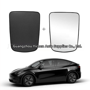 Mreža za zaštitu od sunca za Tesla Model Y – najlon mreža, ugradnja usisnim čašicama, težina 0,9 kg, tisk logotipa moguć, kompatibilno sa posebnim automobilima