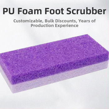 Kamen za stopala od poliuretana, kvadratnog oblika, kućna pedikura