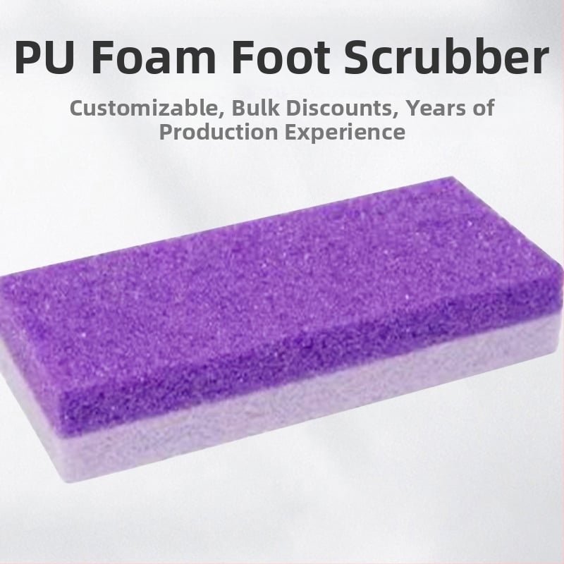 Kamen za stopala od poliuretana, kvadratnog oblika, kućna pedikura