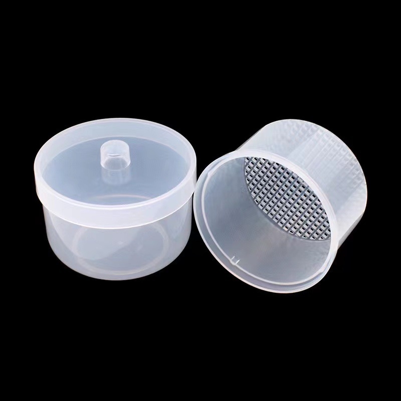 Кутия за дезинфекция на маникюрни инструменти с филтър, купа за почистване, пинсета и керамична глава