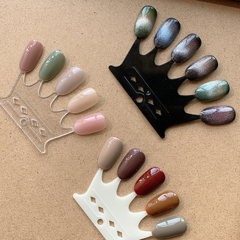 Σετ εργαλείων επίδειξης νυχιών με κυκλική κάρτα χρωμάτων σε σχήμα ανεμιστήρα για gel βερνίκι, προέλευση Zhejiang, 1 τεμάχιο