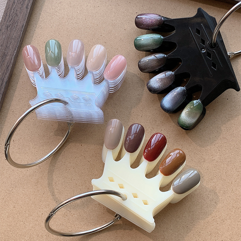 Комплект за дисплей на маникюр със цветова карта във форма на пръстен за гел лак, произход Zhejiang, 1 бр.