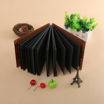 DIY фотоалбум с подвижни страници, обложка от крафт хартия, 30 страници, печат на лого, възможност за персонализация