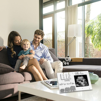 Ξύλινο πλαίσιο φωτογραφιών μωρού με εικόνα υπερήχου – μάρκα Asahi Yida, μοντέρνος μινιμαλιστικός σχεδιασμός