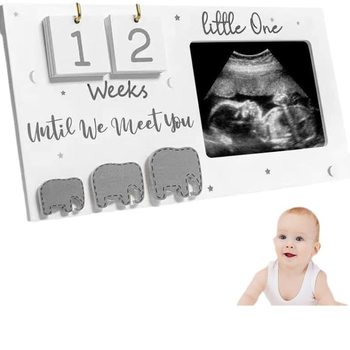 Ξύλινο πλαίσιο φωτογραφιών μωρού με εικόνα υπερήχου – μάρκα Asahi Yida, μοντέρνος μινιμαλιστικός σχεδιασμός