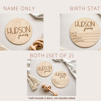 Ξύλινο αναμνηστικό πινακίδα ονόματος νεογέννητου, ευρωπαϊκο-αμερικανικού στυλ, μοντέρνο έργο τέχνης, προσαρμόσιμο περιεχόμενο