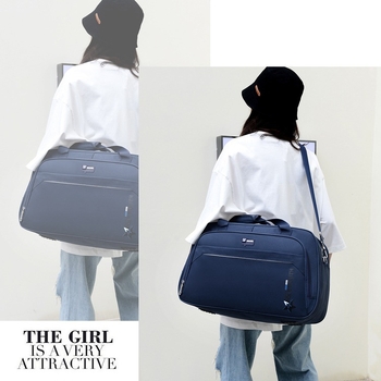 Τσάντα για μικρά ταξίδια, 36-55L χωρητικότητα, Oxford ύφασμα, αδιάβροχη και υπερ-ελαφριά, unisex