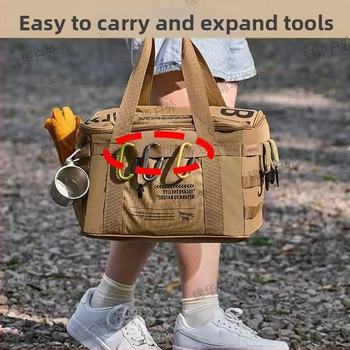 Τσάντα εξοπλισμού για κάμπινγκ – πολυλειτουργική αποθήκευση πιάτων και μαγειρικών σκευών (Μάρκα: Other; Προέλευση: Zhejiang; Κατηγορία: Outdoor bag)