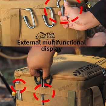 Τσάντα εξοπλισμού για κάμπινγκ – πολυλειτουργική αποθήκευση πιάτων και μαγειρικών σκευών (Μάρκα: Other; Προέλευση: Zhejiang; Κατηγορία: Outdoor bag)