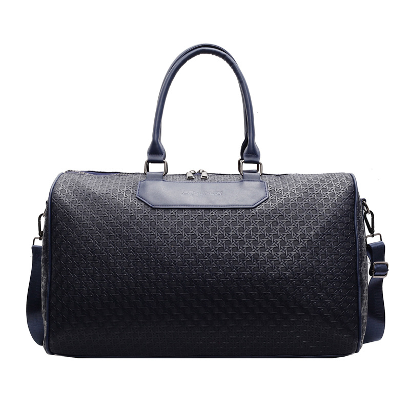 Uniszex tornatermi/úti duffel táska 36-55L, vízálló, poliészter bélés, egyszínű minta, utcai stílus