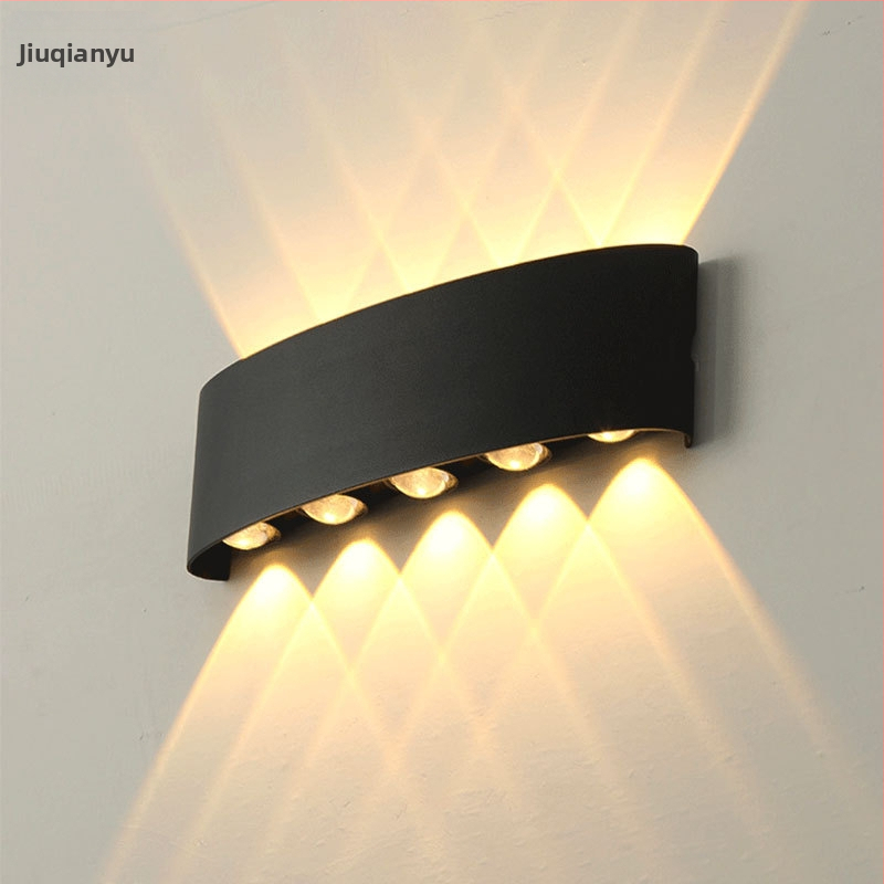 Išorinis sieninis LED apšvietimas, sieninis montavimas, IP65 atsparus vandeniui, aliuminio korpusas, 1200 lm, 220V, 3000-6500K