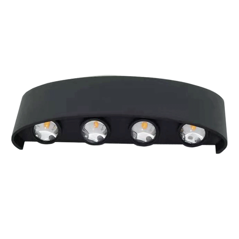 Išorinis sieninis LED apšvietimas, sieninis montavimas, IP65 atsparus vandeniui, aliuminio korpusas, 1200 lm, 220V, 3000-6500K