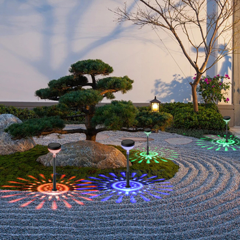 Εξωτερικός ηλιακός λαμπτήρας κήπου με προβολή σταγονιδιών νερού και διαμαντόσκιά, διάρκεια λειτουργίας 6–12 ωρών, χειροκίνητος διακόπτης, CE πιστοποίηση, τάση 1,2V