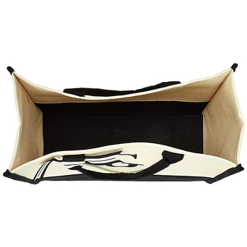 Platnena tote torba s dnom i bočnim stranama, prilagodljiva, termo‑transfer tisak, logotip na torbi, 330 g, brenda Song