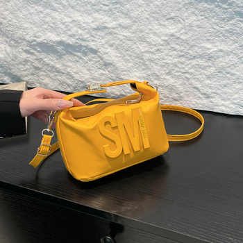 Улична чанта през рамо, тип кутийка, PU кожа, цип, джоб за телефон