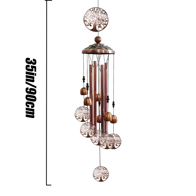 Μεταλλικό κουδουνάκι ανέμου, απλό και μοντέρνο κρεμαστό διακοσμητικό