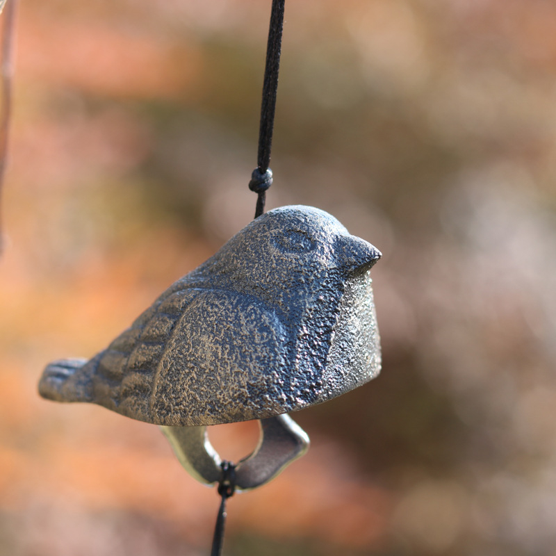 Κουδουνάκι ανέμου από χυτό σίδερο – ιαπωνικού στυλ, μεταλλικό καμπανάκι για μπαλκόνι και εξωτερικούς χώρους
