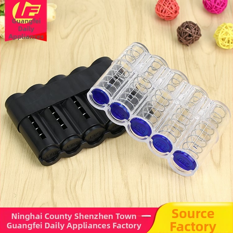 Guangfei пластмасова монетна чанта (Coin Purse) с натискащо отваряне, инжекционно формована конструкция, стил градска простота