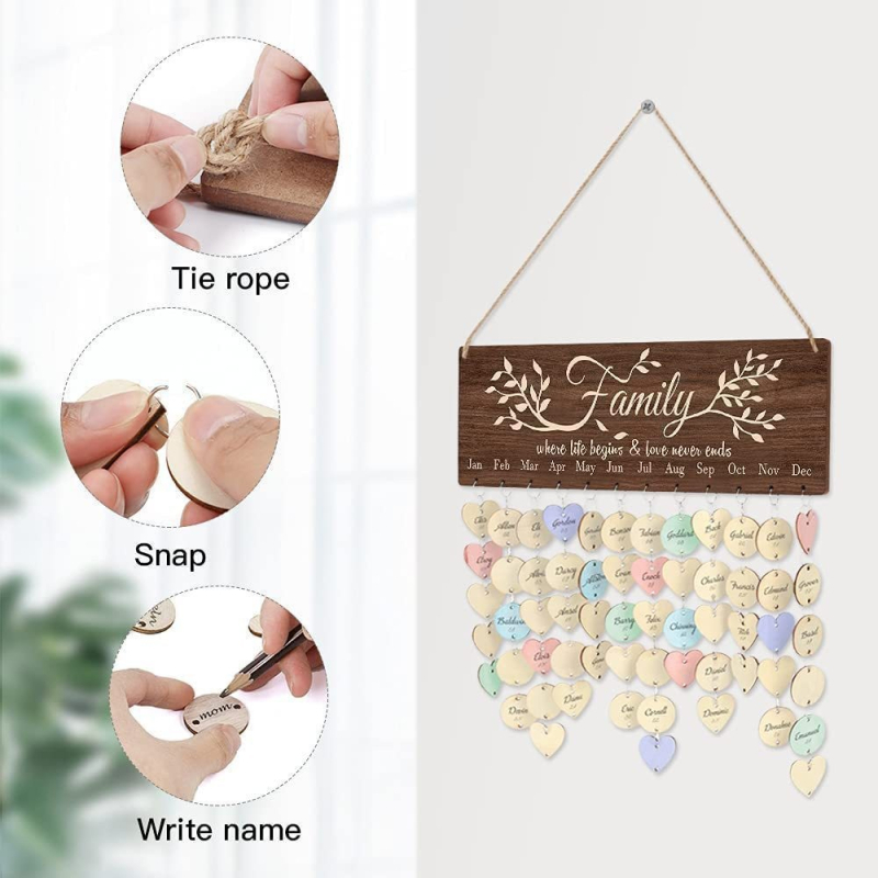 Fából készült jel, Other Márka, modern minimalista stílus