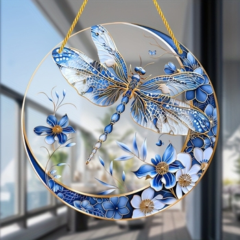Κήπος Dragonfly Suncatcher, ακρυλικό, εκτυπωμένο (RY; ακρυλικό; εκτύπωση)