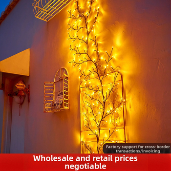 LED grana svjetiljka s savitljivim granama u stilu ratana za unutarnju dekoraciju, IP43, 3 lm, 3000K, ≤36V