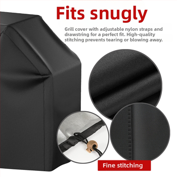 Κάλυμμα φούρνου – Πολυεστέρας Oxford, UV-ανθεκτικό, αδιάβροχο, ανθεκτικό στη σκόνη, εξωτερική χρήση