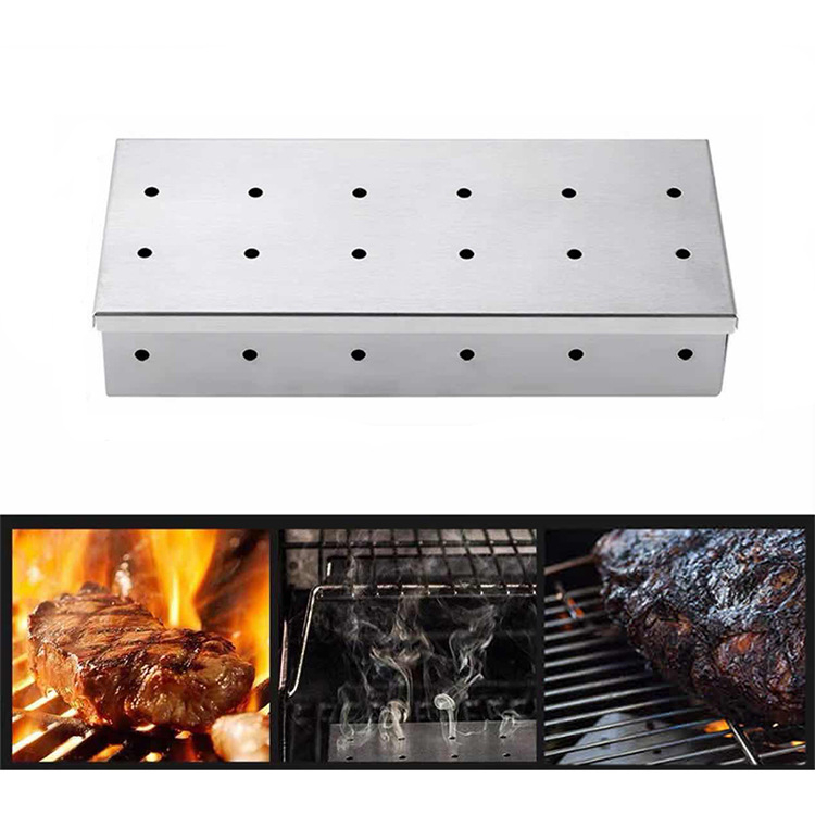 Xiangying 430 Nerūdijančio Plieno Dūmų Dėžė Kepsninėms