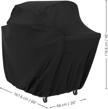 Κάλυμμα φούρνου μπάρμπεκιου – ύφασμα 600D Oxford, δυνατότητα παραμετροποίησης λογοτύπου, εξωτερική χρήση (Υλικό: Oxford ύφασμα 600D; Προσαρμογή λογοτύπου: Ναι; Χρήση: Εξωτερική)