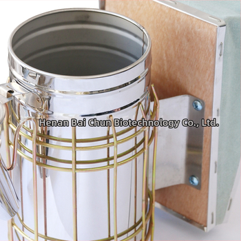 Ψεκαστήρας καπνίσματος για μελισσοκομία – ανοξείδωτος χάλυβας, Bai Chun, για μέλισσες, μελισσοκομία, κτηνοτροφία και υδατοκαλλιέργειες