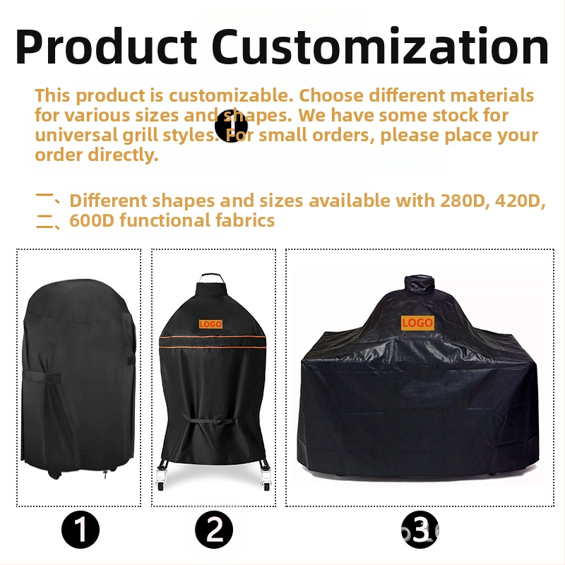 Дъждовозащитно покривало за барбекю – EGGKAMADO, произход Фуцзян; упълномощени частни марки: Да; внос: Не